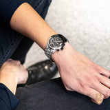  Shop Authentic Michael Kors Runway Pavé Black Dial Two Tone Steel Strap Watch for Women - MK7433 - Luxxuri