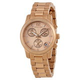 Shop Authentic Michael Kors Runway Chronograph Rose Gold Dial Rose Gold Steel Strap Watch for Women - MK5430 - Luxxuri