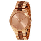  Shop Authentic Michael Kors Runway Rose Gold Dial Two Tone Steel Strap Watch for Women - MK4301 - Luxxuri