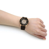  Shop Authentic Michael Kors Runway Quartz Black Dial Brown Leather Strap Watch For Women - MK6979 - Luxxuri