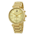  Shop Authentic Michael Kors Sawyer White Dial Gold Steel Strap Watch for Women - MK6362 - Luxxuri