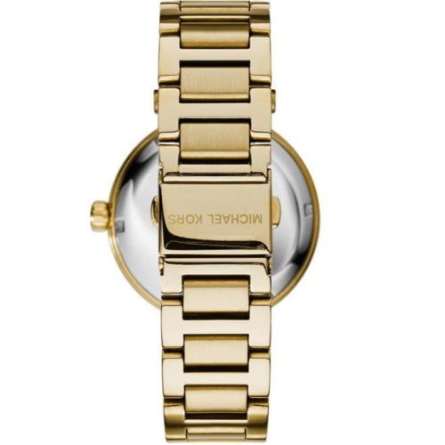  Shop Authentic Michael Kors Skylar Green Dial Gold Steel Strap Watch for Women - MK6065 - Luxxuri