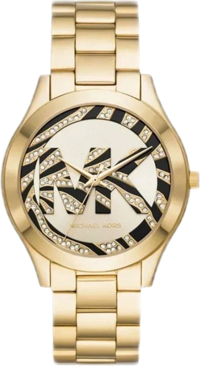  Shop Authentic Michael Kors Runway Gold Dial Gold Steel Strap Watch For Women - MK4561 - Luxxuri