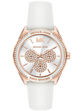  Shop Authentic Michael Kors Oversized Sport Quartz White Dial White Rubber Strap Watch For Women - MK6945 - Luxxuri