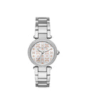  Shop Authentic Michael Kors Parker Silver Dial Silver Stainless Steel Strap Watch for Women - MK6483 - Luxxuri