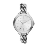  Shop Authentic Michael Kors Slim Runway Silver Dial Silver Steel Strap Watch for Women - MK3279 - Luxxuri
