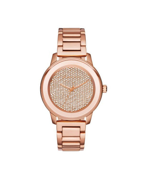  Shop Authentic Michael Kors Kinley Rose Gold Dial Rose Gold Steel Strap Watch for Women - MK6210 - Luxxuri