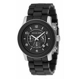  Shop Authentic Michael Kors Runway Black Dial Black Rubber Strap Watch for Men - MK8107 - Luxxuri