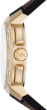  Shop Authentic Michael Kors Sidney Multifunction White Dial Brown Leather Strap Watch For Women - MK6948 - Luxxuri