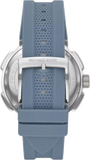  Shop Authentic Michael Kors Sidney Chambray Multifunction Blue Dial Blue Silicone Strap Watch For Women - MK7220 - Luxxuri