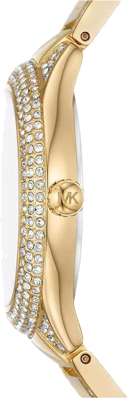  Shop Authentic Michael Kors Sylvia Mother Of Pearl Dial Gold Steel Strap Watch For Women - MK4655 - Luxxuri