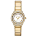  Shop Authentic Michael Kors Sylvia Mother Of Pearl Dial Gold Steel Strap Watch For Women - MK4655 - Luxxuri