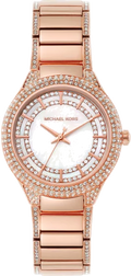 Shop Authentic Michael Kors Sylvia Mother Of Pearl Dial Rose Gold Steel Strap Watch for Women - MK4656 - Luxxuri