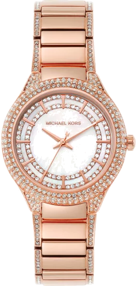  Shop Authentic Michael Kors Sylvia Mother Of Pearl Dial Rose Gold Steel Strap Watch for Women - MK4656 - Luxxuri