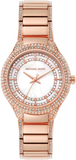  Shop Authentic Michael Kors Sylvia Mother Of Pearl Dial Rose Gold Steel Strap Watch for Women - MK4656 - Luxxuri