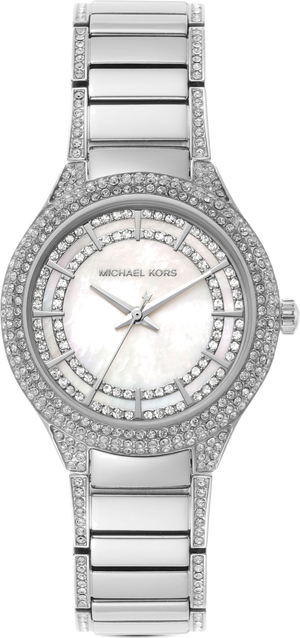  Shop Authentic Michael Kors Sylvia Mother of Pearl Dial Silver Steel Strap Watch For Women - MK4657 - Luxxuri