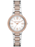  Shop Authentic Michael Kors Taryn Quartz White Dial Two Tone Steel Strap Watch For Women - MK4461 - Luxxuri
