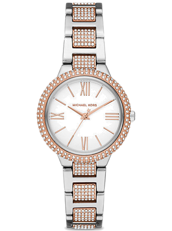 Shop Authentic Michael Kors Taryn Quartz White Dial Two Tone Steel Strap Watch For Women - MK4461 - Luxxuri
