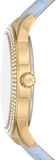  Shop Authentic Michael Kors Tibby Multifunction White Dial Blue Leather Strap Watch For Women - MK2965 - Luxxuri