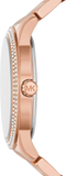  Shop Authentic Michael Kors Tibby Quartz Rose Gold Dial Rose Gold Steel Strap Watch For Women - MK6880 - Luxxuri