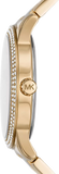  Shop Authentic Michael Kors Tibby Chronograph Gold Dial Gold Steel Strap Watch For Women - MK6927 - Luxxuri