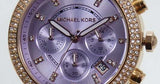  Shop Authentic Michael Kors Parker Purple Dial Rose Gold Steel Strap Watch for Women - MK6169 - Luxxuri