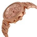  Shop Authentic Michael Kors Uptown Glam Parker Chronograph Rose Gold Dial Steel Strap Watch for Women - MK5663 - Luxxuri