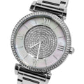  Shop Authentic Michael Kors Catlin Silver Dial Silver Steel Strap Watch for Women - MK3355 - Luxxuri