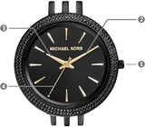  Shop Authentic Michael Kors Darci Black Dial Black Steel Strap Watch for Women - MK3337 - Luxxuri