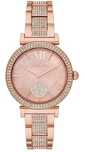  Shop Authentic Michael Kors Abbey Three-Hand Analog Crystals Rose Gold Dial Rose Gold Steel Strap Watch for Women - MK4617 - Luxxuri