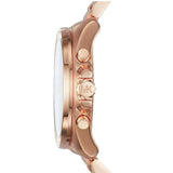  Shop Authentic Michael Kors Brecken Chronograph Analog Black Dial Rose Gold Steel Strap Watch For Women - MK8563 - Luxxuri