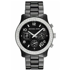  Shop Authentic Michael Kors Runway Black Dial Black Steel Strap Watch for Women - MK5190 - Luxxuri