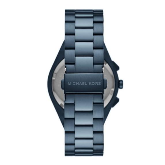  Shop Authentic Michael Kors Lennox Chronograph Blue Dial Blue Steel Strap Watch For Women - MK9147 - Luxxuri