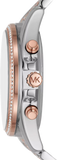  Shop Authentic Michael Kors Whitney Chronograph Silver Dial Two Tone Steel Strap Watch For Women - MK7225 - Luxxuri