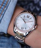  Shop Authentic Michael Kors Whitney Quartz White Dial Two Tone Steel Strap Watch For Women - MK6686 - Luxxuri