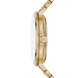  Shop Authentic Michael Kors Addyson Three-Hand White Dial Gold Steel Strap Watch for Women - MK4712 - Luxxuri