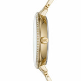  Shop Authentic Michael Kors Charley Three-Hand Quartz Gold Dial Gold Steel Strap Watch for Women - MK4399 - Luxxuri
