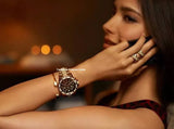  Shop Authentic Michael Kors Everest Chronograph Black Dial Rose Gold Steel Strap Watch For Women - MK5875 - Luxxuri