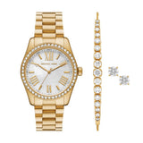  Shop Authentic Michael Kors Lexington Mother of Pearl White Dial Gold Steel Strap Watch for Women - MK1079 - Luxxuri
