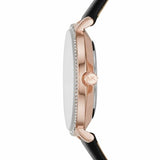  Shop Authentic Michael Kors Pyper Three Hand White Dial Black Leather Strap Watch For Women - MK2835 - Luxxuri