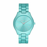  Shop Authentic Michael Kors Slim Runway Blue Dial Blue Steel Strap Watch For Women - MK4525 - Luxxuri