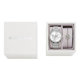  Shop Authentic Michael Kors Melissa Quartz Silver Dial Silver Steel Strap Watch for Women - MK4370 - Luxxuri