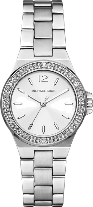  Shop Authentic Michael Kors Lennox Three Hand Silver Dial Silver Steel Strap Watch For Women - MK7280 - Luxxuri
