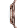  Shop Authentic Michael Kors Lauryn Rose Gold Dial Brown Steel Strap Watch for Women - MK3757 - Luxxuri