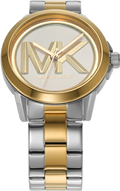 Shop Authentic Michael Kors Analog Silver Dial Two Tone Steel Strap Watch For Women - MK7319 - Luxxuri