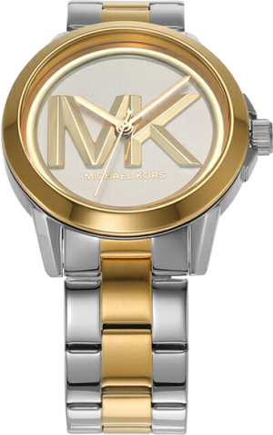  Shop Authentic Michael Kors Analog Silver Dial Two Tone Steel Strap Watch For Women - MK7319 - Luxxuri