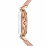  Shop Authentic Michael Kors Pyper Analog White Dial Pink Leather Strap Watch For Women - MK2803 - Luxxuri
