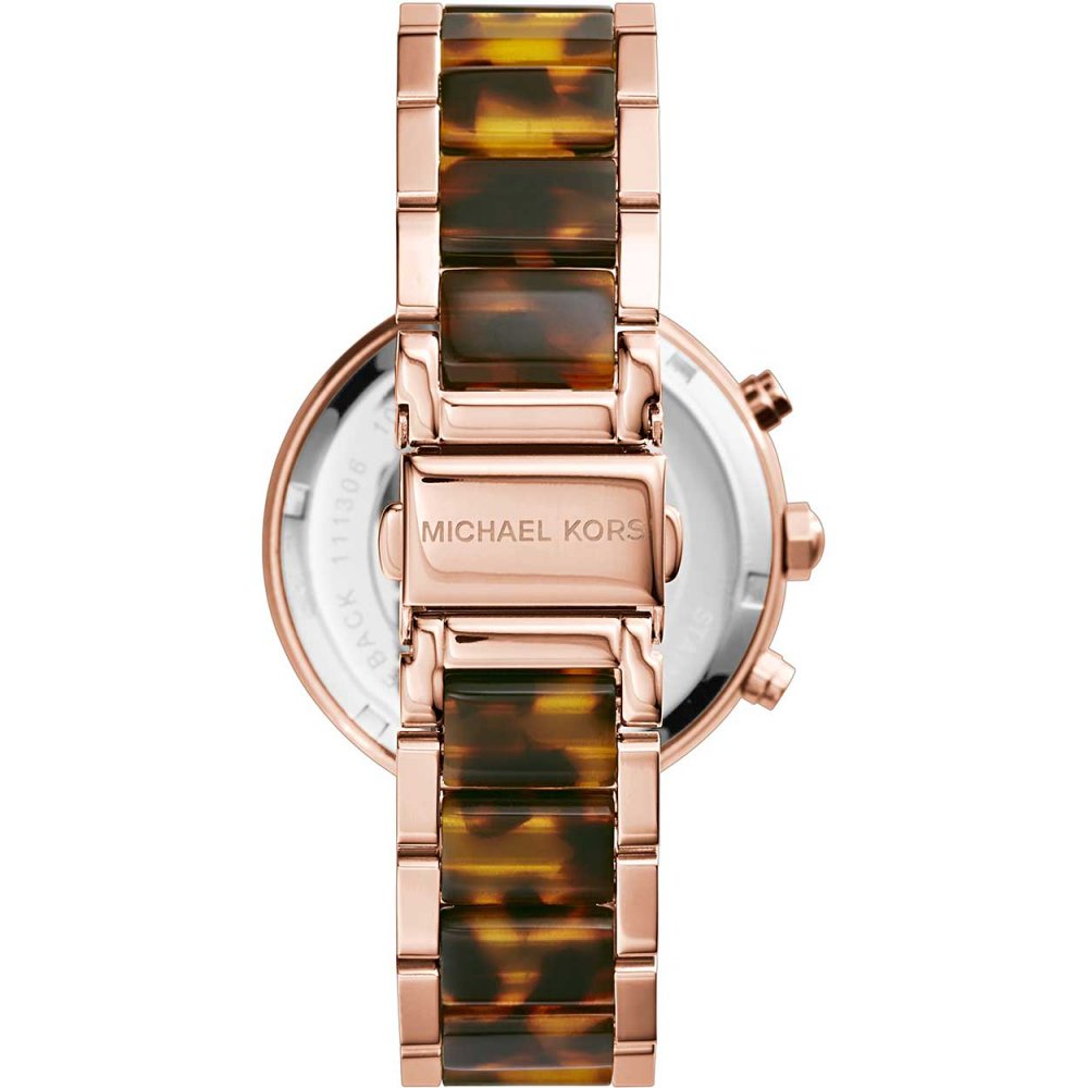  Shop Authentic Michael Kors Parker Rose Gold Dial Two Tone Steel Strap Watch for Women - MK5538 - Luxxuri