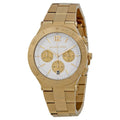  Shop Authentic Michael Kors Wyatt Chronograph White Dial Gold Steel Strap Watch For Women - MK5933 - Luxxuri