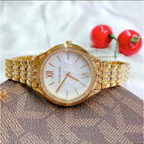  Shop Authentic Michael Kors Mindy Three Hand White Dial Rose Gold Steel Strap Watch for Women - MK7078 - Luxxuri